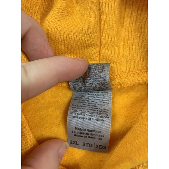 King James Champions Hoodie Mens's 2XL Yellow Kobe Bryant Lakers RIP Angels - Picture 7 of 14